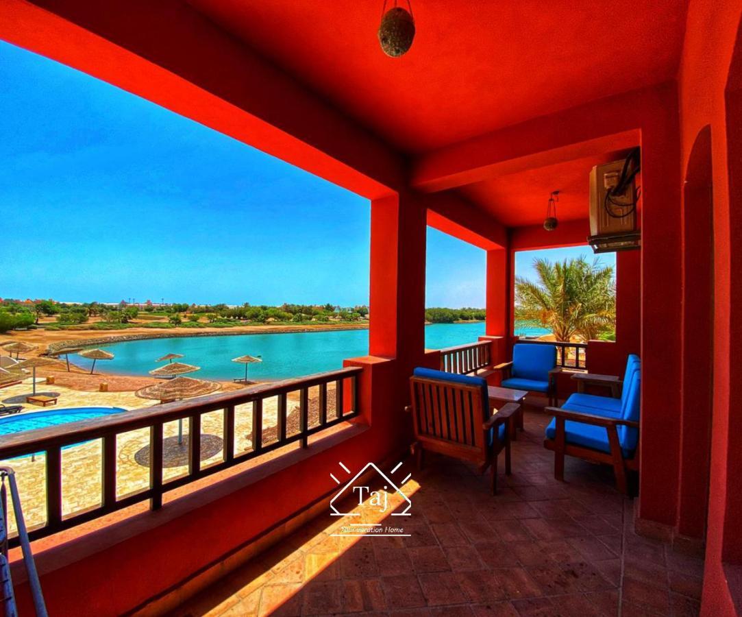 Taj Home, Amazing pool&lagoon view 2bedrooms apartment Hurghada Buitenkant foto