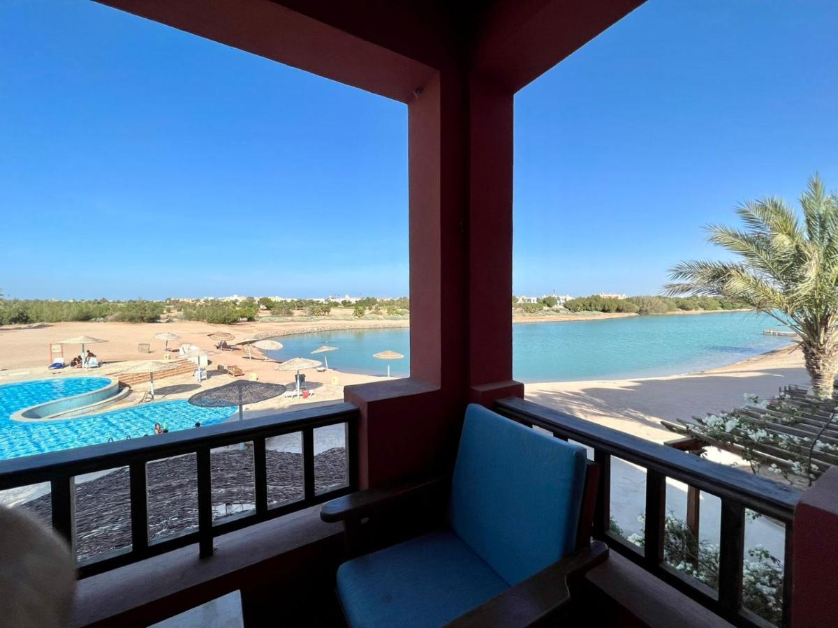 Taj Home, Amazing pool&lagoon view 2bedrooms apartment Hurghada Buitenkant foto